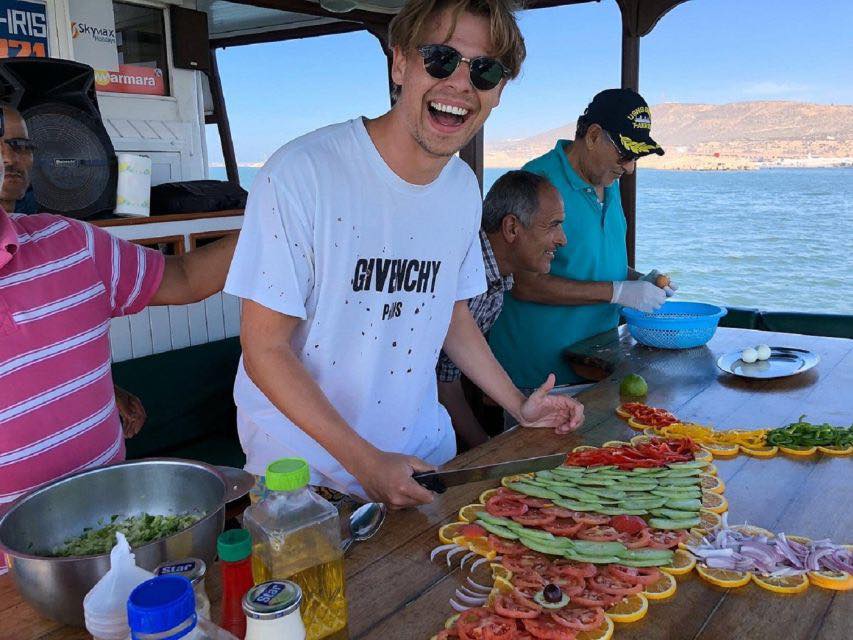 Boat trip BBQ and refreshments